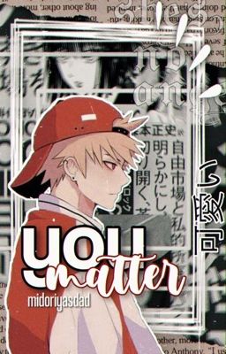 you matter ୨୧ katsuki bakugo cover