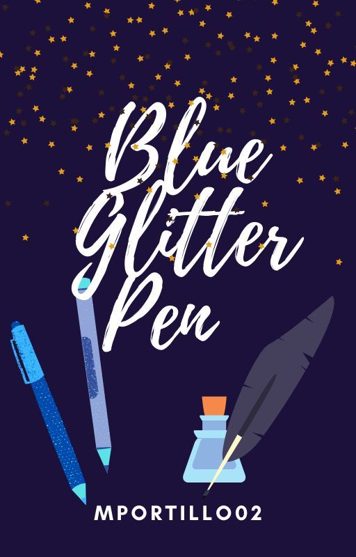 Blue Glitter Pen | Regulus A. Black One-Shot | by mportillo02