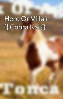 Hero Or Villain {} Cobra Kai {} cover