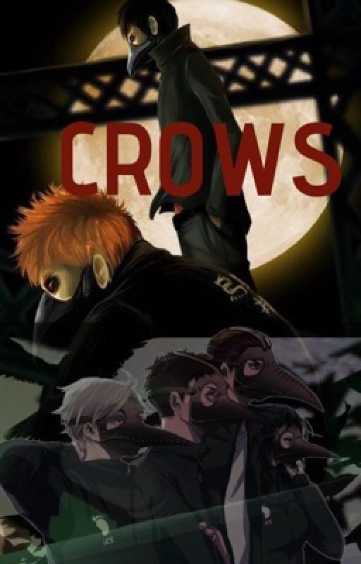 Crows // Haikyuu x Tokyo ghoul crossover AU by Tsukistablesalt