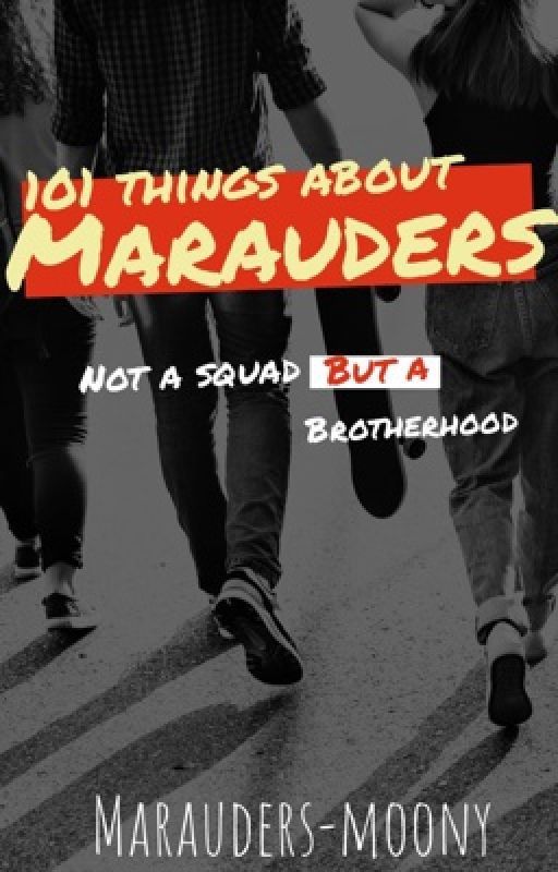 101 things about the marauders  by marauders-moony