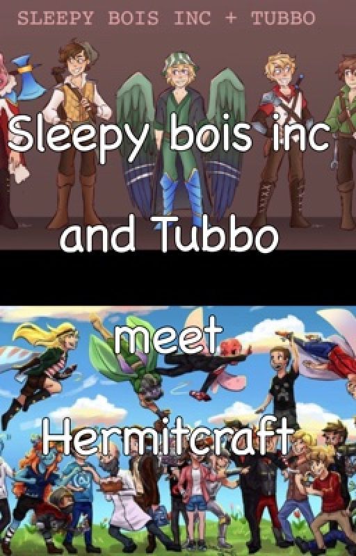 Sleepy bois inc meet Hermitcraft by Holylamas