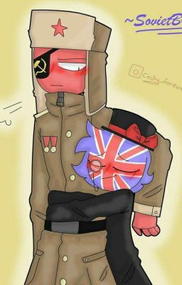 Countryhumans UK X USSR cover