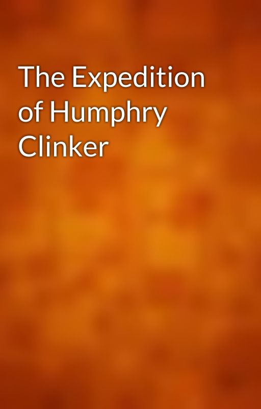 The Expedition of Humphry Clinker by gutenberg