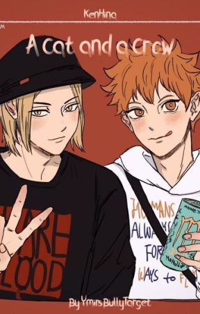 A Cat and a Crow - KenHina by YmirsBullyTarget