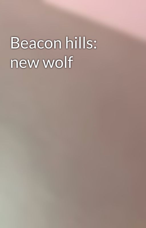 Beacon hills: new wolf by JohezyandJihezy