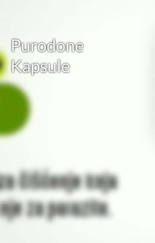 Purodone Kapsule by purodonekapsule