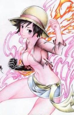 Male reader x Fem luffy cover