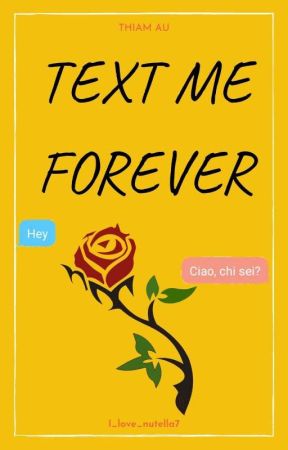 Text me forever ◕ Thiam AU by I_love_nutella7