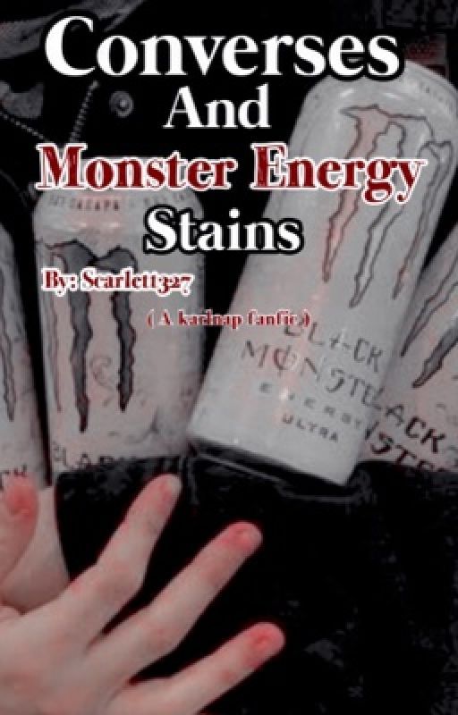 Converses and Monster Energy Stains ( Karlnap) by Mellowazfound