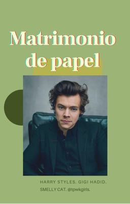 MATRIMONIO DE PAPEL. Adaptación - HARRY STYLES. cover