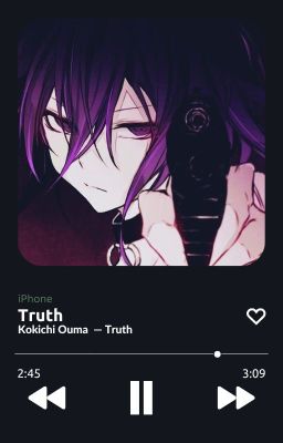 truth ; ouma kokichi [✓] cover