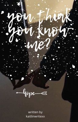 you think you know me?[completed] cover