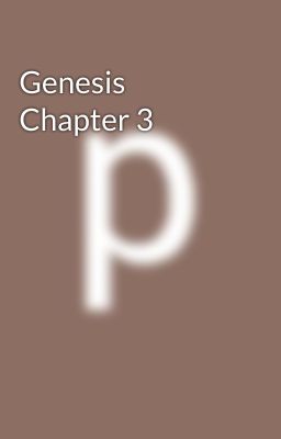 Genesis Chapter 3 cover