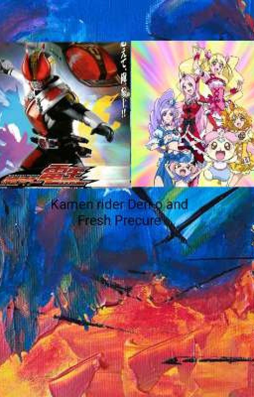 Kamen Rider Den-o And Fresh Precure by WafiqAkmalRajaNazeli