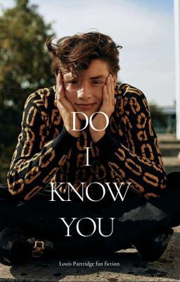 Do I Know You?  (Louis Partridge) cover