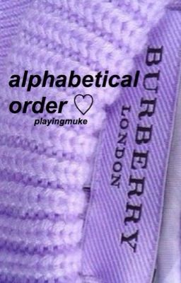 Alphabetical order//Mashton//AU cover