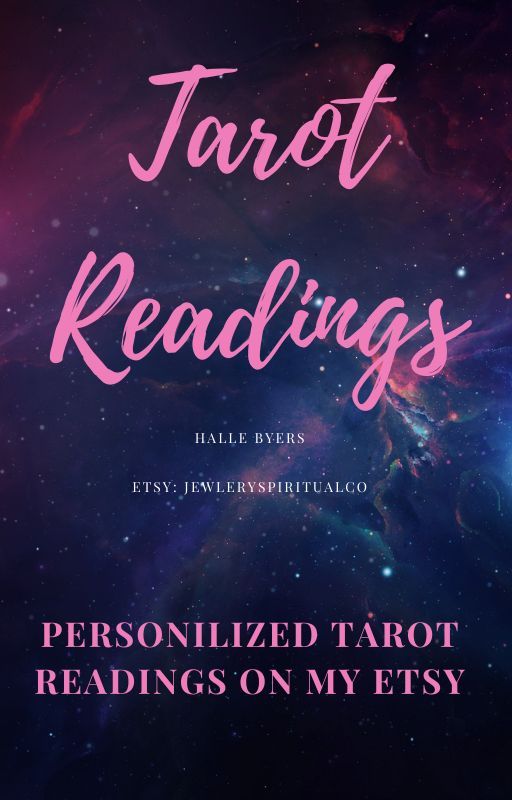 Tarot Readings on my Etsy announcement by HalleByers