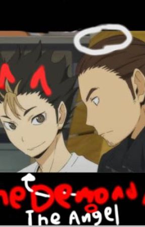 The Angel￼ and a demon asahi x noya by kaithetransgay