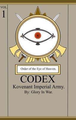 CODEX: THE KOVENANT IMPERIAL ARMY. cover