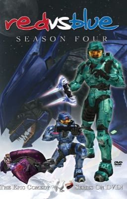 Red vs blue (female OC) season 4 cover