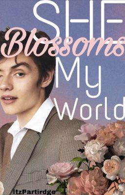 She Blossoms My World ❀ Louis Partridge cover