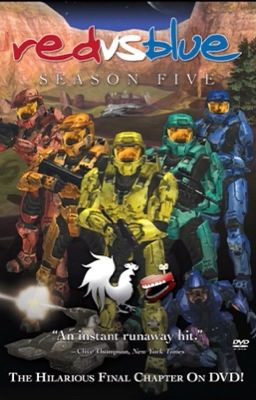 Red vs blue (Female OC) season 5 cover