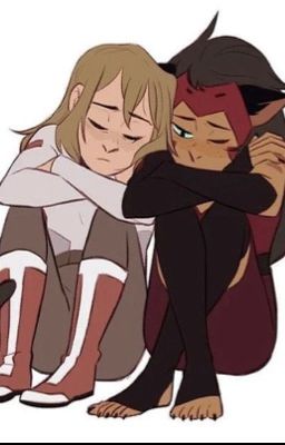 She's back?!? (A catradora school love story)  cover