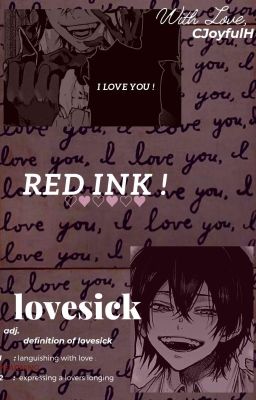 LOVE LETTERS: RED INK cover