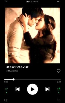 broken promise || isaac lahey fanfic  cover