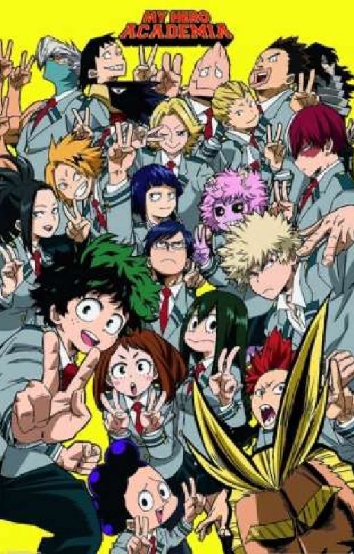 deku x LOV x 1a x 1b x all pro heros  by emo_scum666