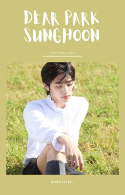 Dear Park Sunghoon ⚊ Letter Series #4 cover