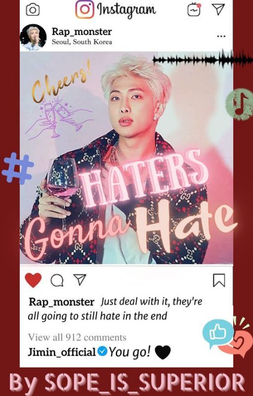 Haters Gonna Hate || BTS INSTAGRAM AU [ ON HOLD ] by SOPE_IS_SUPERIOR_