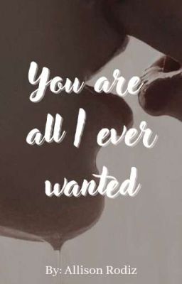 You are all I ever wanted cover