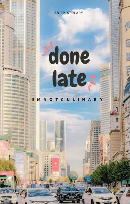 Done Late (Epistolary) cover