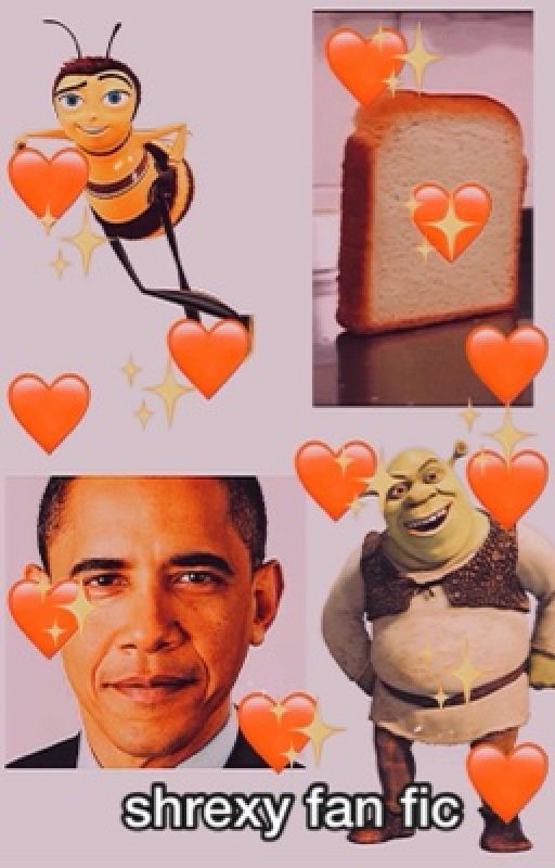 Barry B Benson x Bread x Shrek x Obama by julztherat