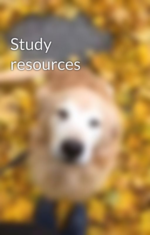 Study resources by aardbeijongen