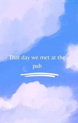 That day we met at the pub cover