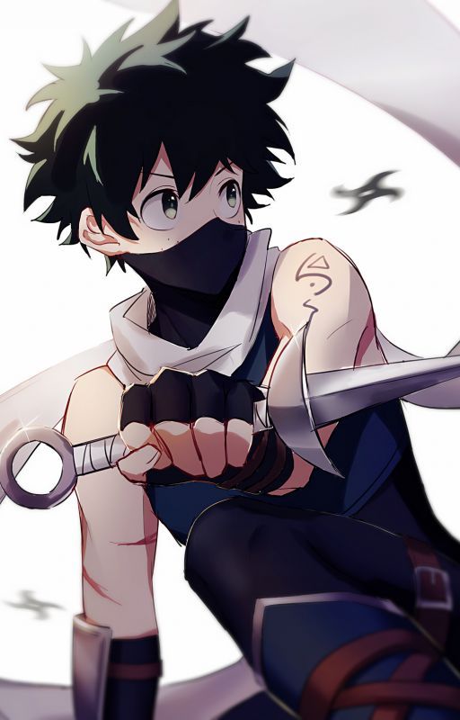 Flick of a wrist // Assassin Deku AU by MadnessInProfanity