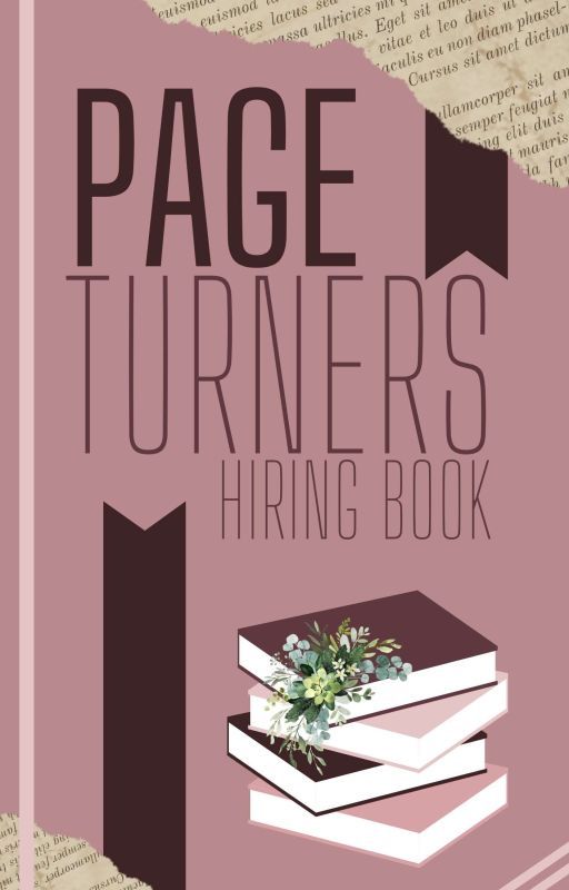 PageTurners Community| HIRING BOOK by PageTurnersCommunity