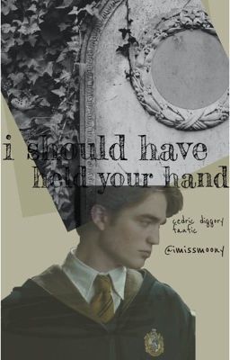 i should have held your hand || cedric diggory cover