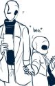 We Speak In Hands (Gaster x Female!Reader) by OreoDaSkeleton