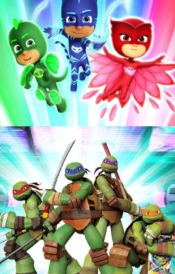 Pj Masks X Tmnt Crossover cover