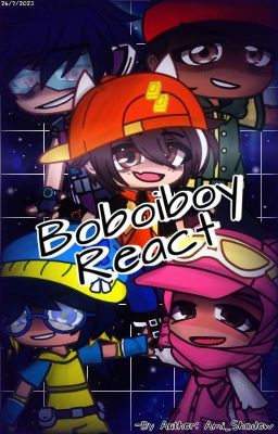 Boboiboy Reaction Book cover