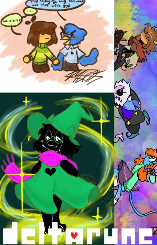 Deltarune stuff by RainyRainbowDancer88