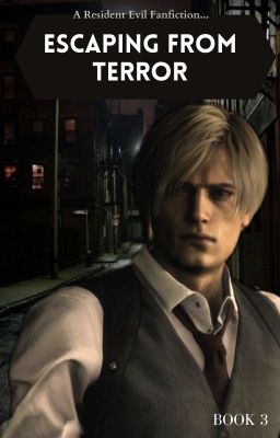 Escaping from terror - Leon Kennedy cover