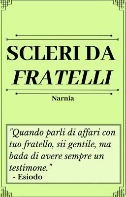 Scleri da fratelli cover