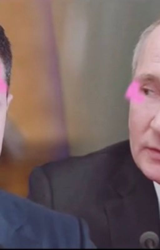 Vladimir Putin X Volodymyr Zelensky by grandmaussy