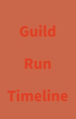 Guild Run Timeline (Cookie Run) by toastbar