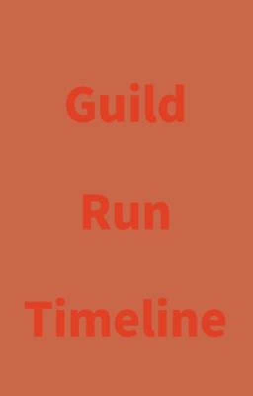 Guild Run Timeline (Cookie Run) by toastbar